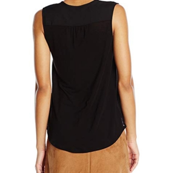 French Connection Women's Lace Trim Black Sz 8 - Picture 6 of 6